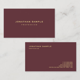 Gold Look Tekst Elegant Minimalistisch Design Luxe Visitekaartje