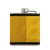 Gold Lorraine Cross op Black/Christelijke Kerk Heupfles (Achterkant)