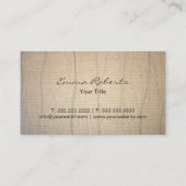 Gold Lotus Flower & Sun Elegant Zen Background Visitekaartje (Achterkant)