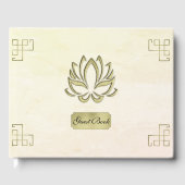 Gold Lotus Gastenboek (Voorkant)