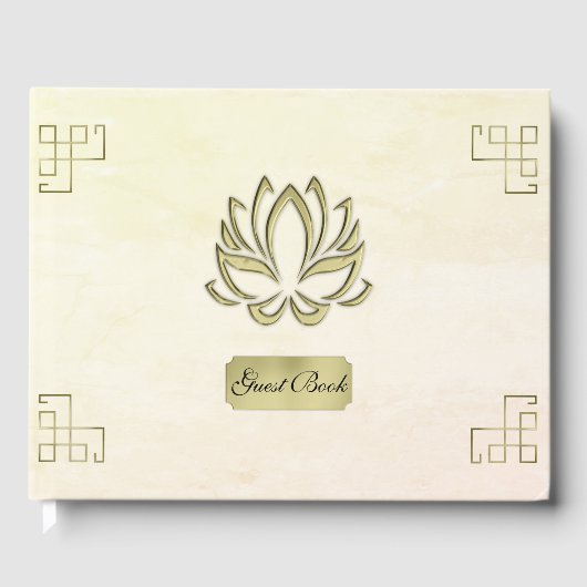 Gold Lotus Gastenboek (Voorkant)