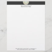 Gold Lotus Letterhead Briefhoofd (Voorkant)