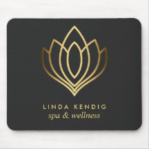 Gold lotus logo Grey | jouw namen voor persoonlijk