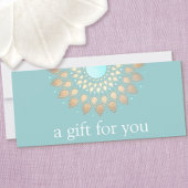 Gold Lotus Mandala Wellness Cadeaubon