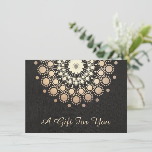 Gold Lotus Salon en Spa Cadeaubon (Staand voorkant)