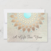 Gold Lotus Salon en Spa Cadeaubon (Voorkant)