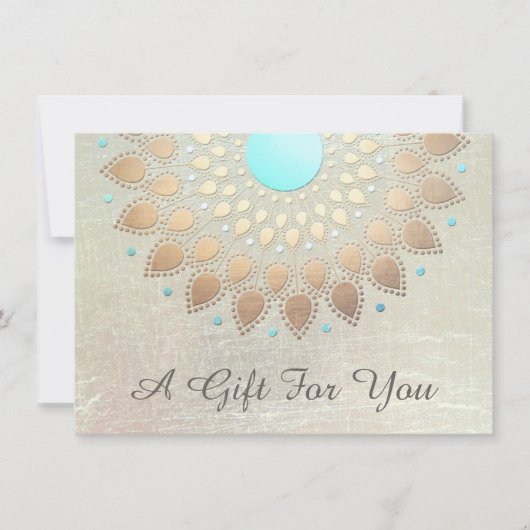 Gold Lotus Salon en Spa Cadeaubon (Voorkant)