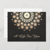 Gold Lotus Salon en Spa Cadeaubon (Voorkant / Achterkant)