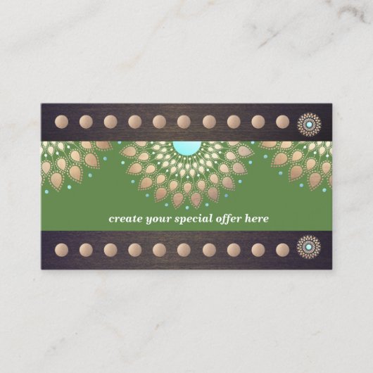 Gold Lotus Yoga Meditation 20 Class Punch Loyalty (Voorkant)