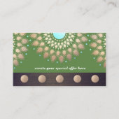 Gold Lotus Yoga Meditation 5 Class Punch Loyalty (Voorkant)