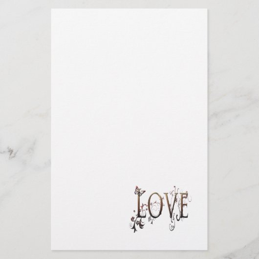 Gold Love Briefpapier (Voorkant)
