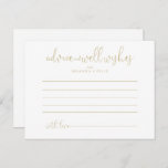 Gold Love Fancy Script Weddenvice Card Briefkaart<br><div class="desc">Deze gouden liefde voor fancy scriptbruiloft is perfect voor een ritueel. Het eenvoudige en elegante ontwerp kenmerkt klassieke en fancy manuscripttypografie in goud. Deze kaarten zijn perfect voor een bruiloft, vrijgezellenfeest, baby shower, graduatiedag en nog veel meer. Pas de kaarten aan met de namen van de bruid en de bruidegom,...</div>