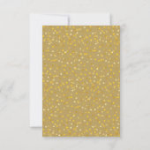 Gold Love Hearts Confetti Signature RSVP (Achterkant)