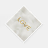 Gold Love Moon en Back Servet (Hoek)