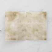 Gold Love Persoonlijke foto Collage Kaart (Binnen)