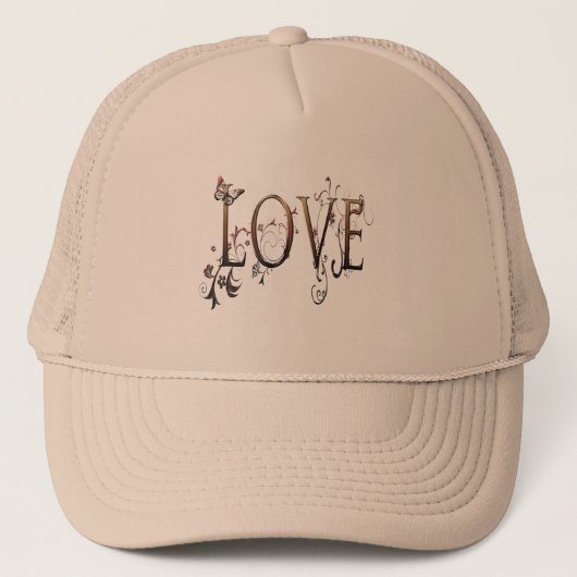 Gold Love Trucker Pet (Voorkant)