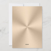 Gold l'shanah Tovah Jom Kippur Rosh Hashanah Kaart (Achterkant)