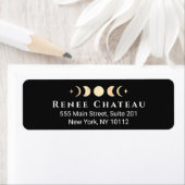 Gold Lunar Moon Phases Energy Healer Etiket (Insitu)