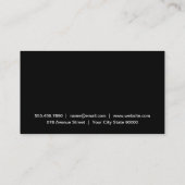 Gold Luster Polygons 3 Visitekaartje (Achterkant)