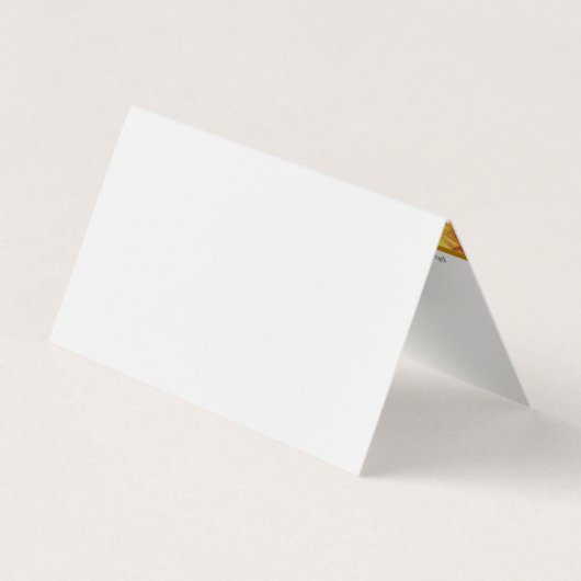 Gold Luster Visitekaartje (Achterkant)