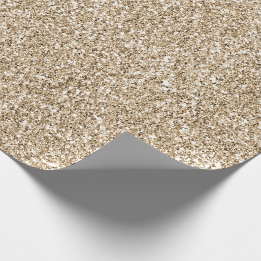 Gold Luxe Glitter Cadeaupapier (Hoek)