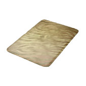 Gold Luxurous Zebra Oerwoud Safari Glam Badmat (Gekanteld)