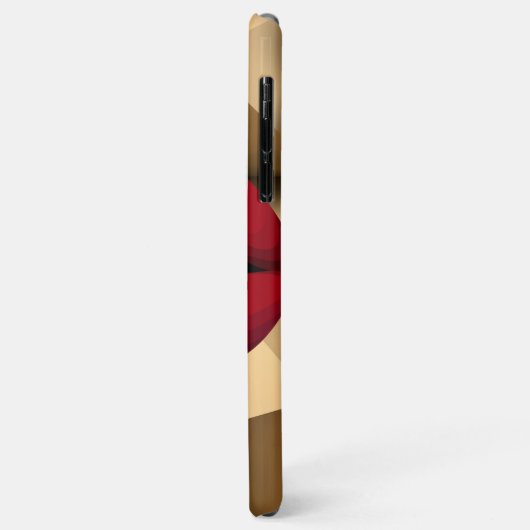 Gold Luxury Beauty Red Drip-dripladingen Case-Mate iPhone Case (Achterkant/links)