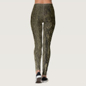 Gold Luxury Grain Leggings (Achterkant)