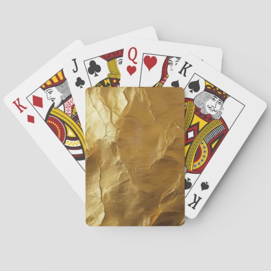 Gold Luxury  Pokerkaarten (Achterkant)