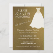 Gold Magazine Hoesje Vrijgezellenfeest Kaart (Achterkant)