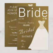 Gold Magazine Hoesje Vrijgezellenfeest Kaart (Voorkant / Achterkant)