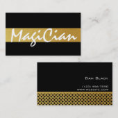Gold Magicia Visitekaartje (Voorkant / Achterkant)