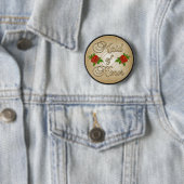 Gold Maid of Honor (MoH)-toets Ronde Button 5,7 Cm (In situ)