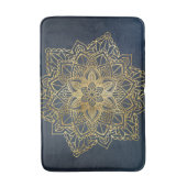 Gold Mandala Badmat (Voorkant Verticaal)