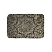 Gold Mandala Bath Mat (Voorkant)