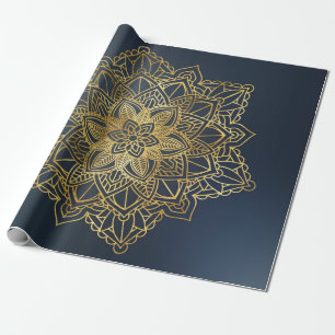Gold Mandala Cadeaupapier