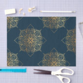 Gold Mandala Damask Pattern Tissuepapier (Craft)