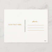 Gold Mandala Elegant Chic Glam Holiday Greetings Feestdagenkaart (Achterkant)