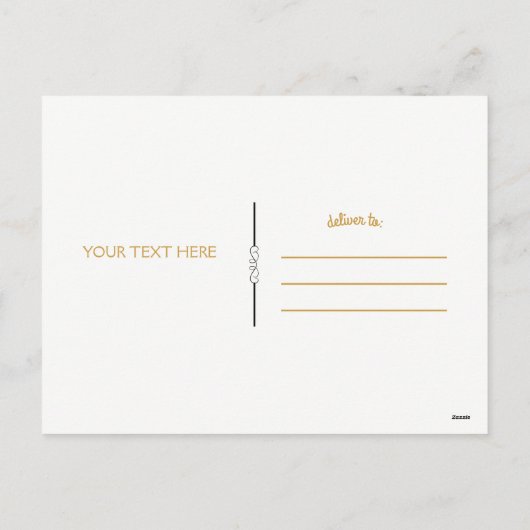 Gold Mandala Elegant Chic Glam Holiday Greetings Feestdagenkaart (Achterkant)