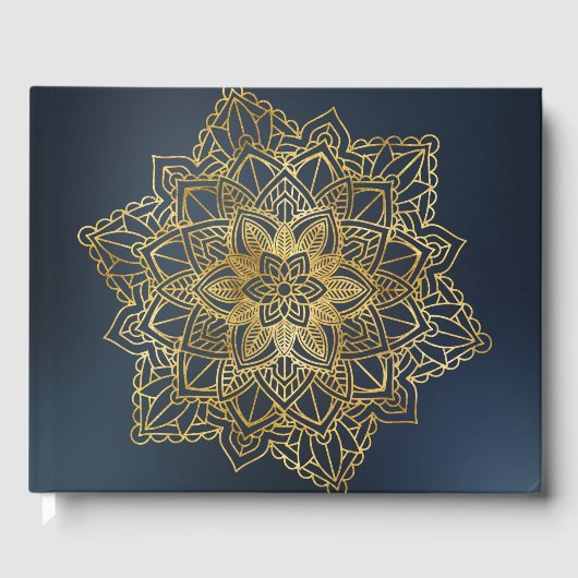 Gold Mandala Gastenboek (Voorkant)