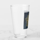 Gold Mandala Glas (Rechts)