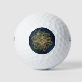 Gold Mandala Golfballen
