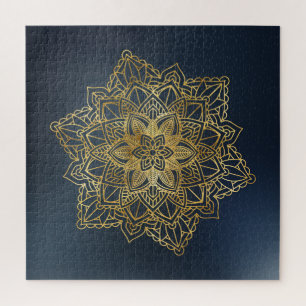 Gold Mandala Legpuzzel
