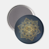 Gold Mandala Magneet (Voorkant / Achterkant)
