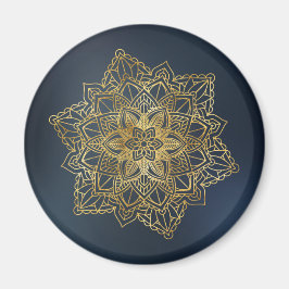 Gold Mandala Magneet