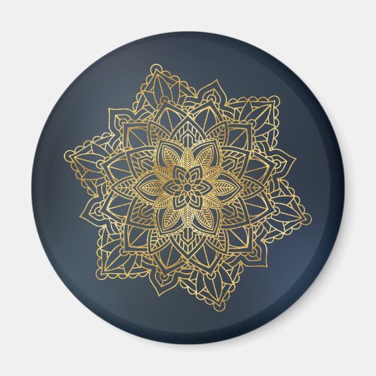 Gold Mandala Magneet (Voorkant)