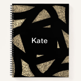 Gold Mandala Sparkles Notitieboek