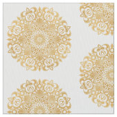 Gold Mandala Stof (Close Up)