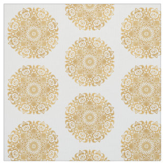 Gold Mandala Stof