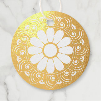 Gold Mandala Table Bedankjes Labels